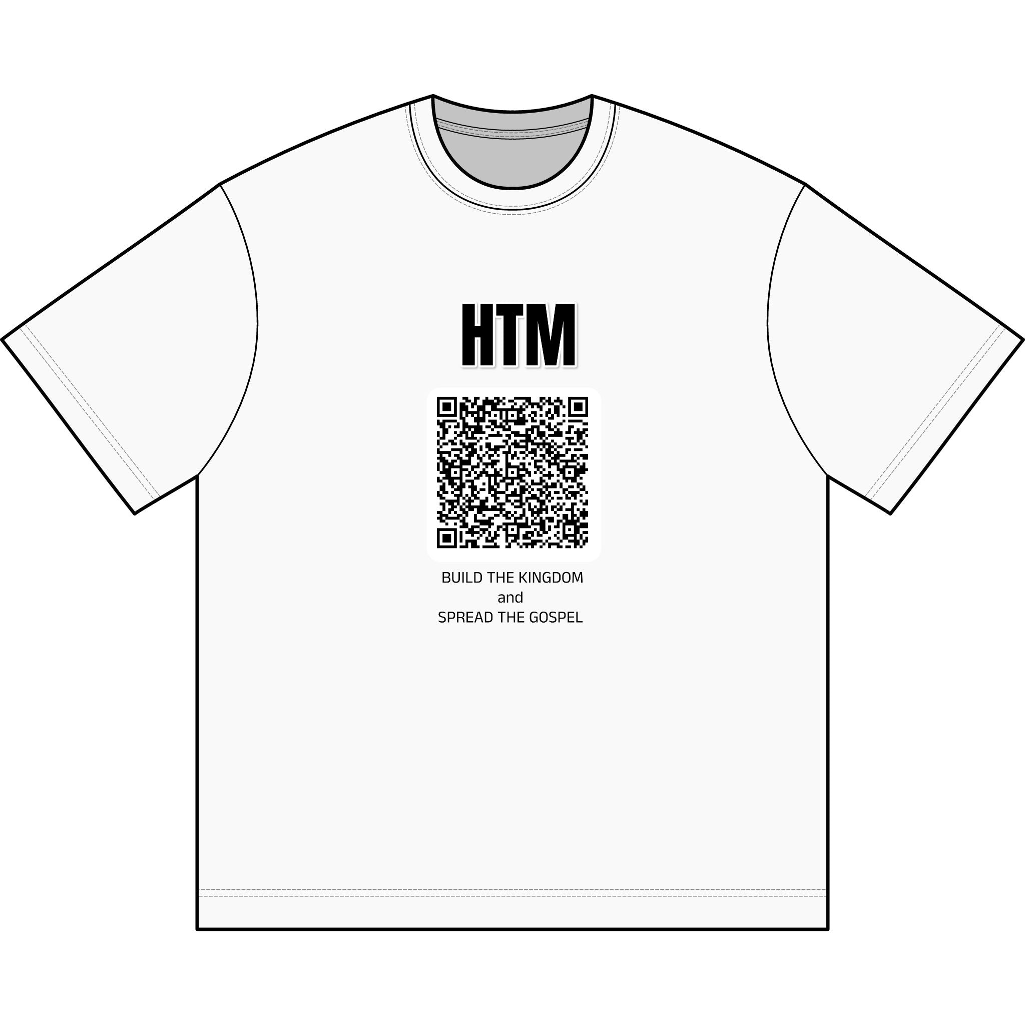 HTM QR Code Tee — Scan the Kingdom Christian Men’s Box T‑Shirt
