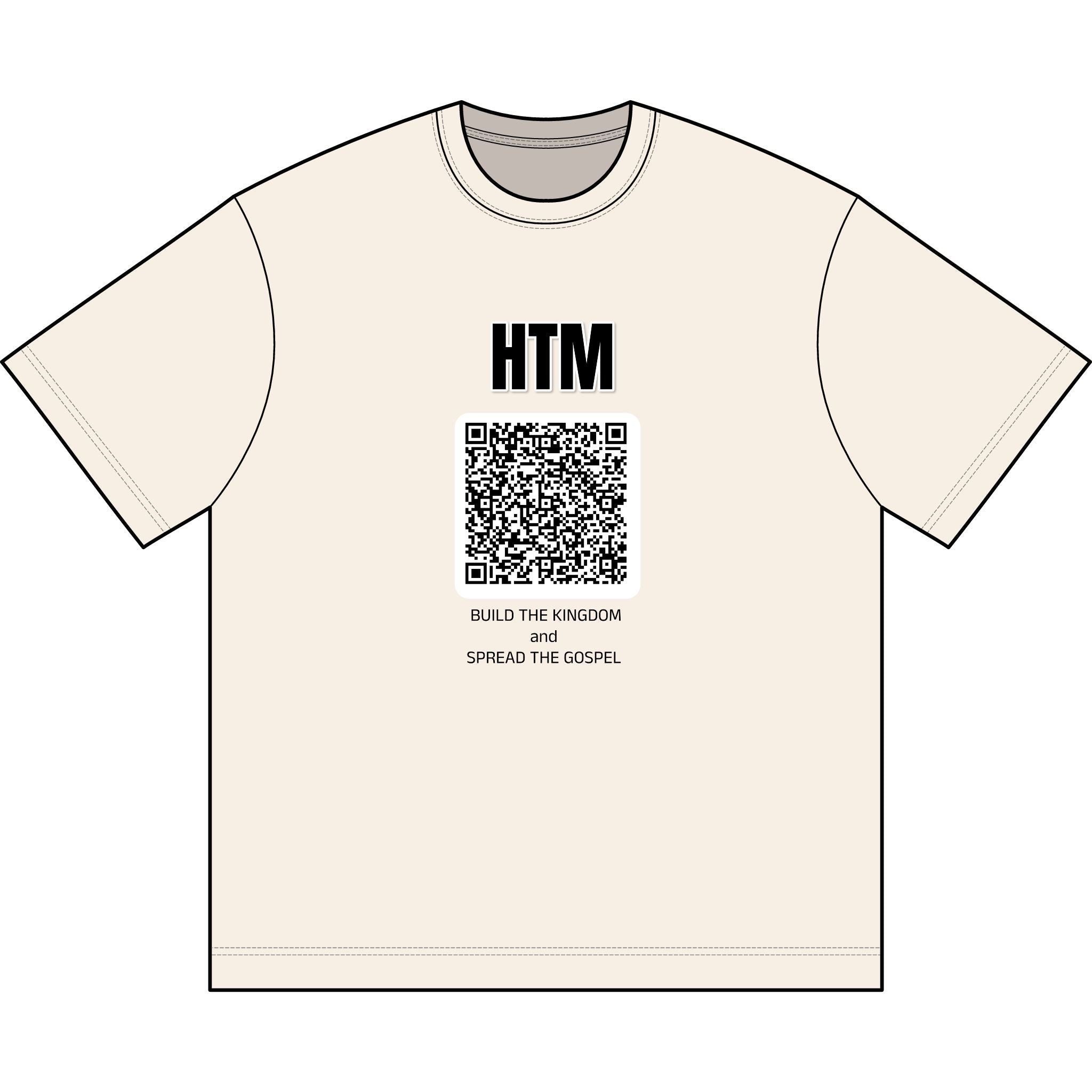 HTM QR Code Tee — Scan the Kingdom Christian Men’s Box T‑Shirt